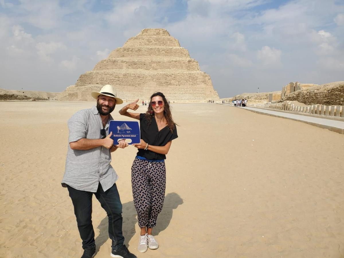 Bedouin Pyramids View Hotel Kafret el-Gabal Kültér fotó
