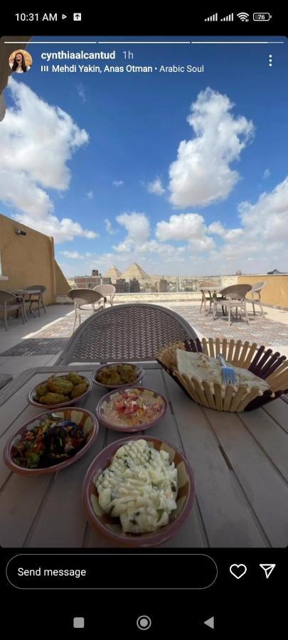 Bedouin Pyramids View Hotel Kafret el-Gabal Kültér fotó