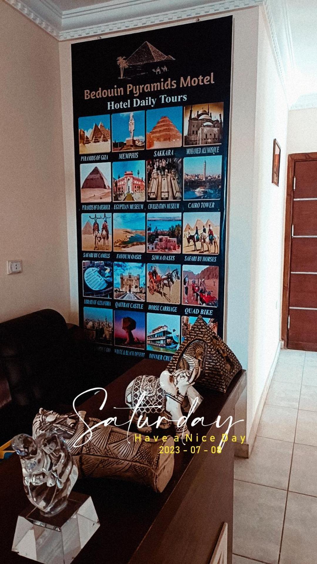 Bedouin Pyramids View Hotel Kafret el-Gabal Kültér fotó
